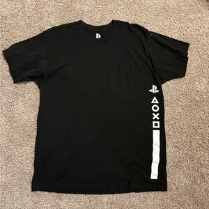 Sony PlayStation Logo Tee in Black